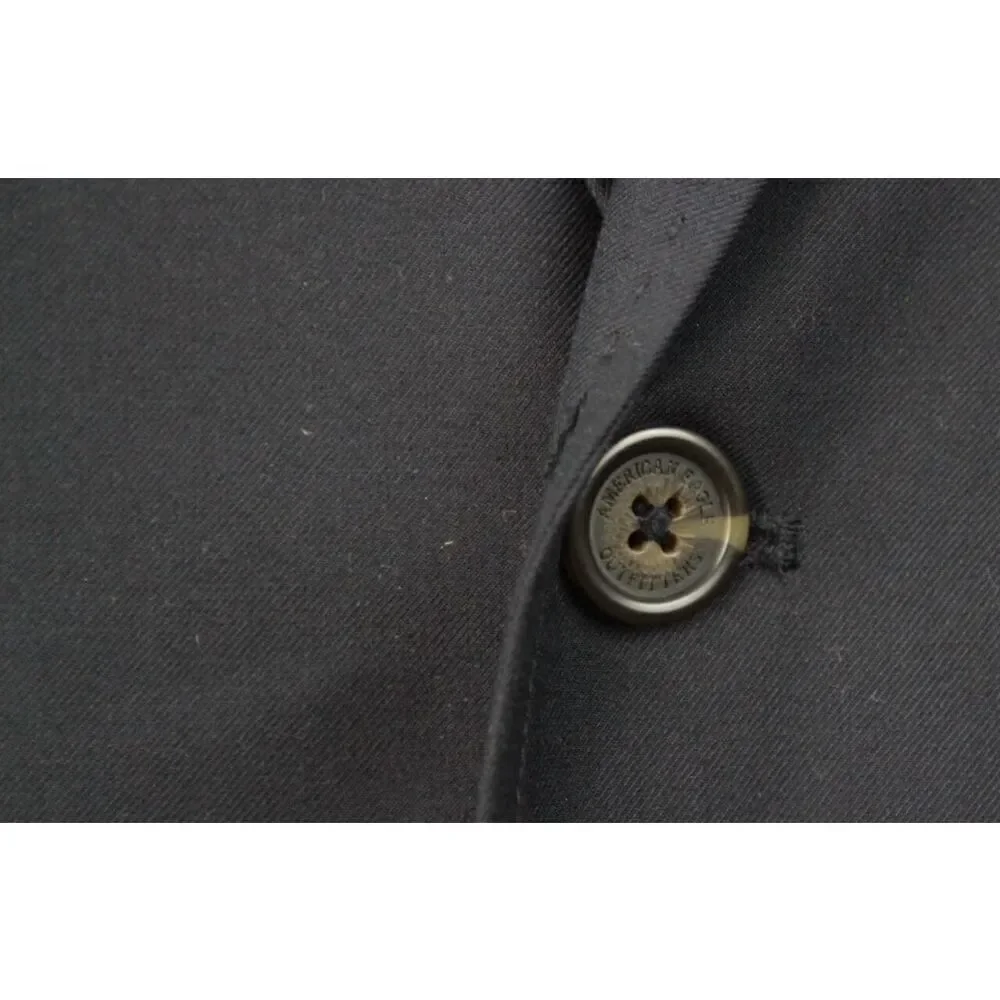 American Eagle Outfitters The Legendary Blazer Sz. L Black 2 Button